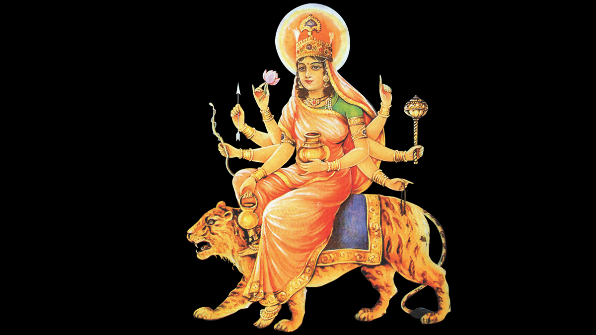 maa chandraghanta puja vidhi and manta
