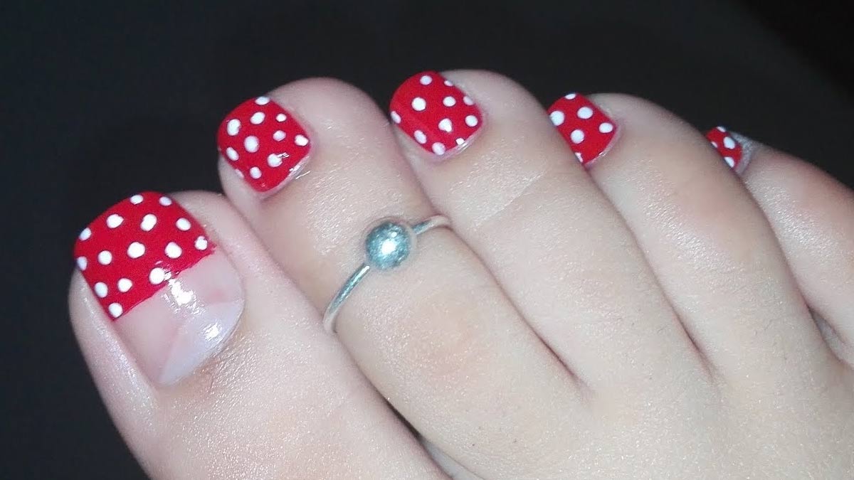 polar nail art design