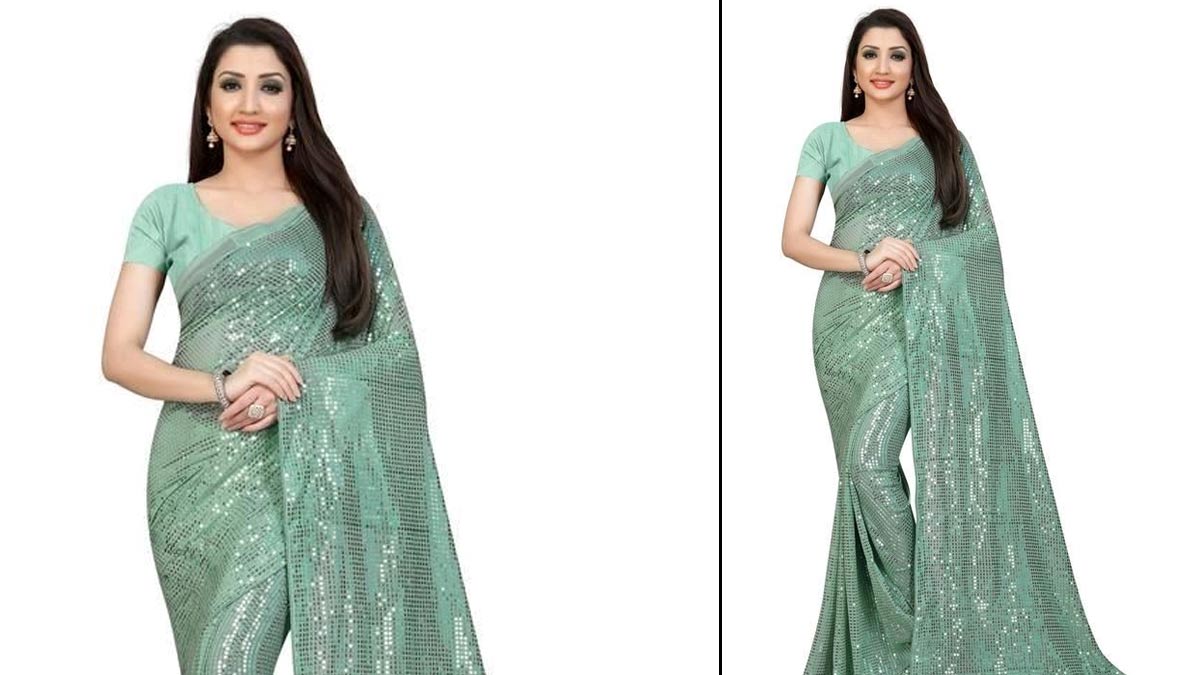 shiffon saree for ladies