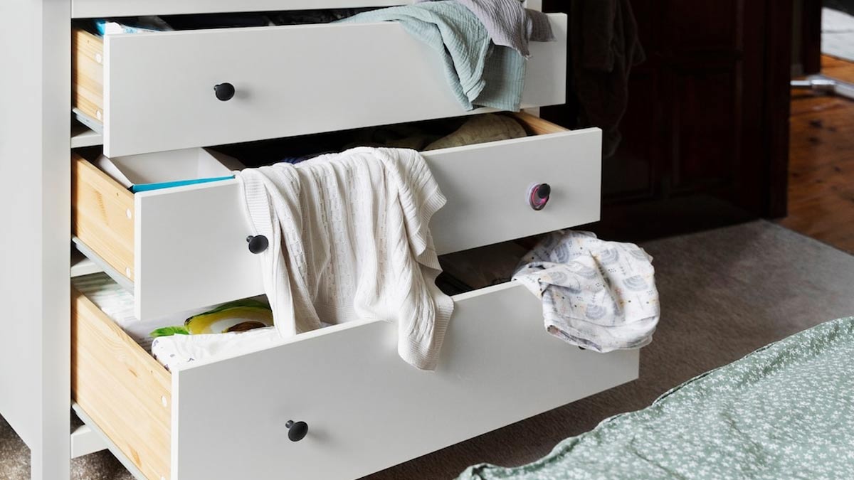 start cleaning with small sections