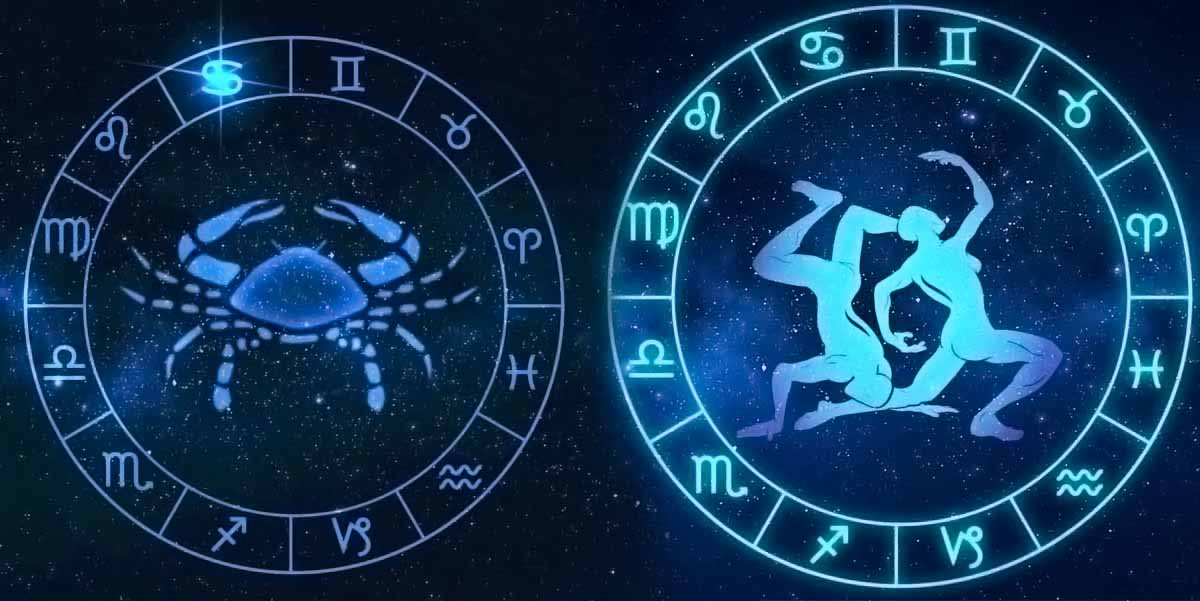 Gemini and Cancer may horocope
