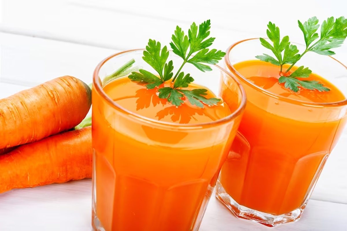 carrot juice for vitamin d deficiency