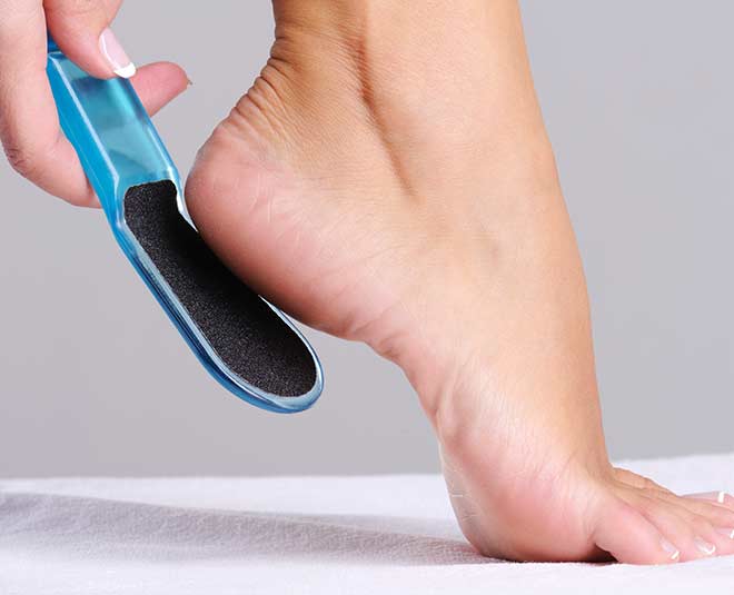 how to get rid of rough foot hacks