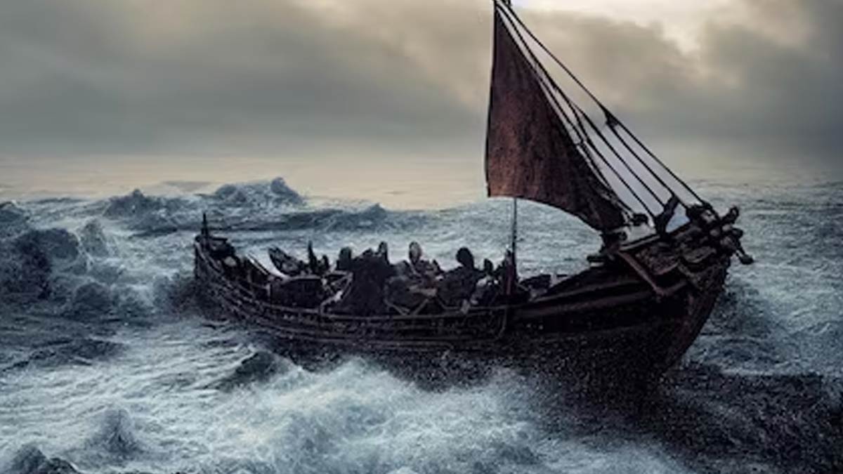 if you are travelling in ship in dream