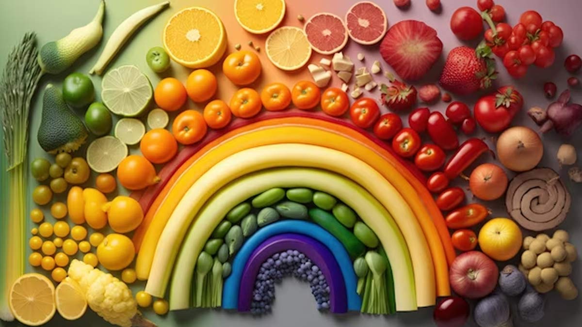 rainbow coloured diet by expert
