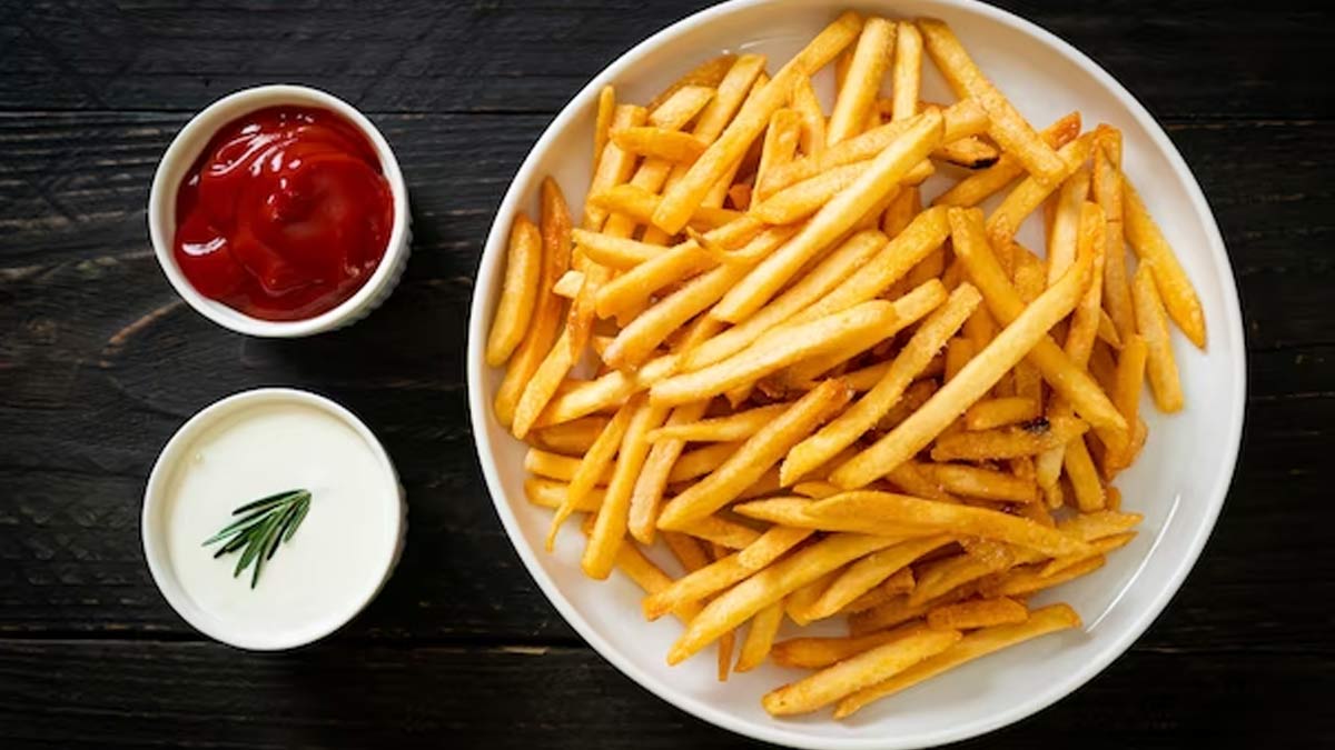 restaurant style french fries