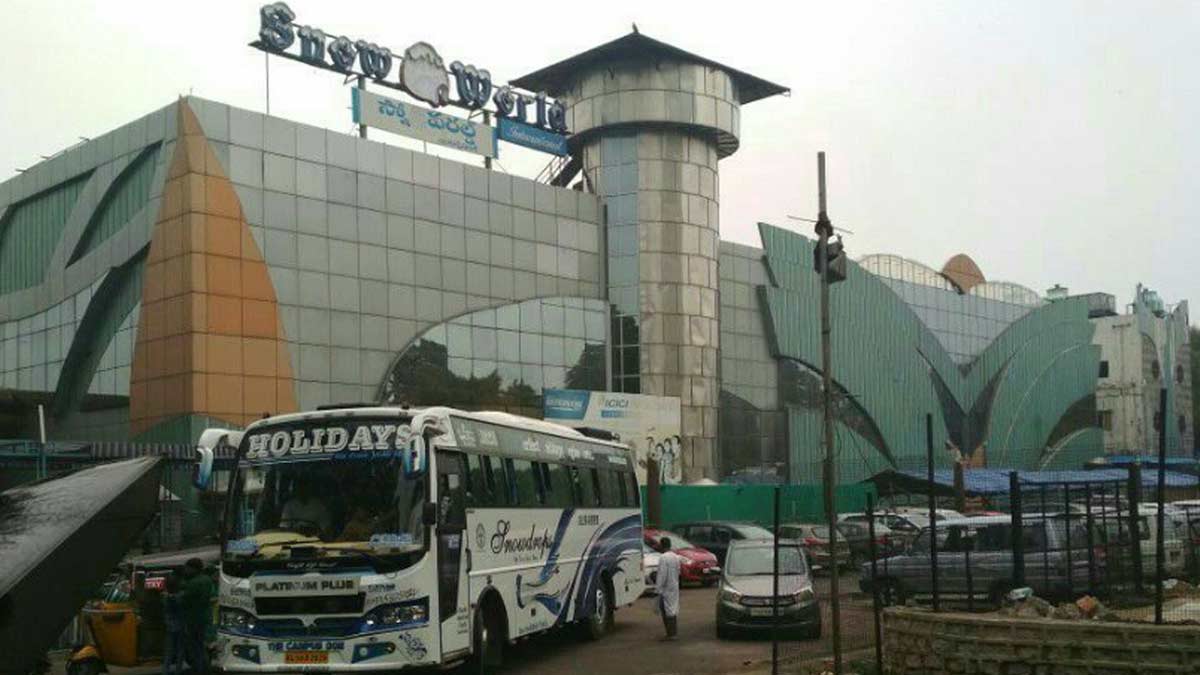 snow park in hyderabad