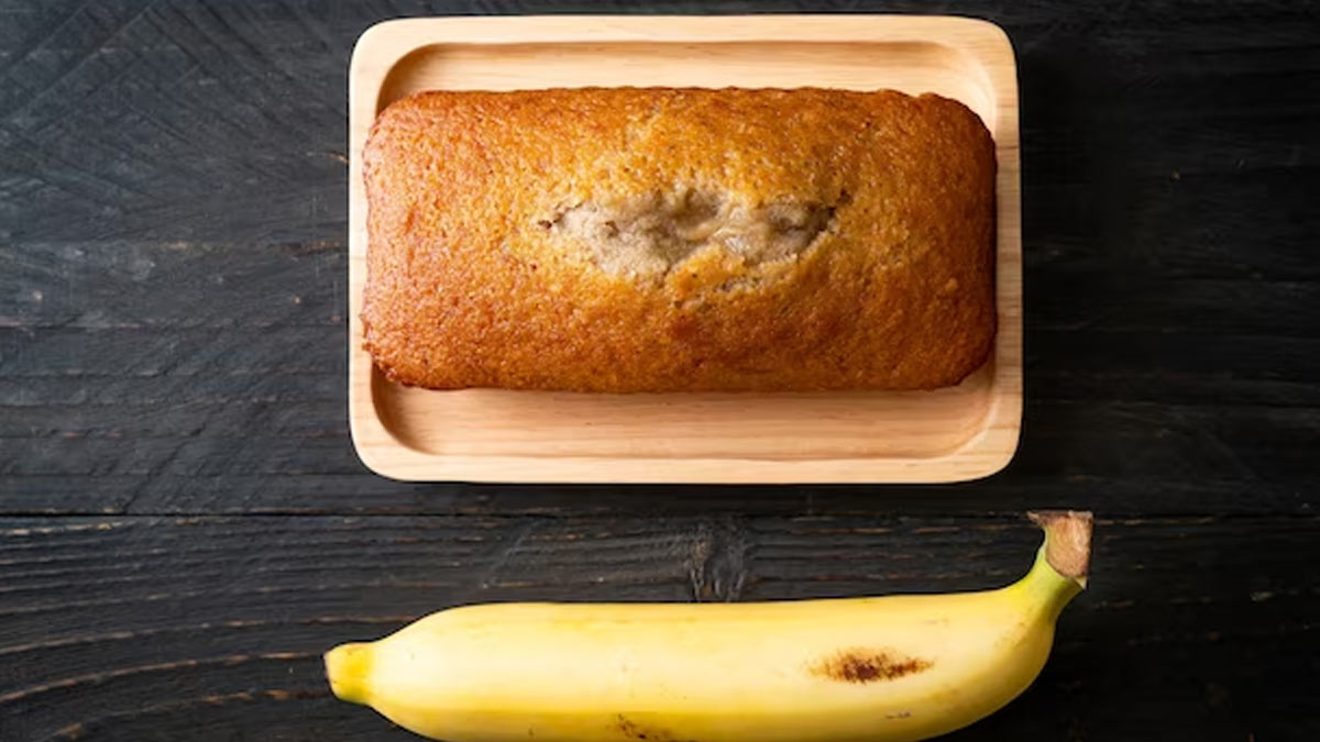 soft banana bread