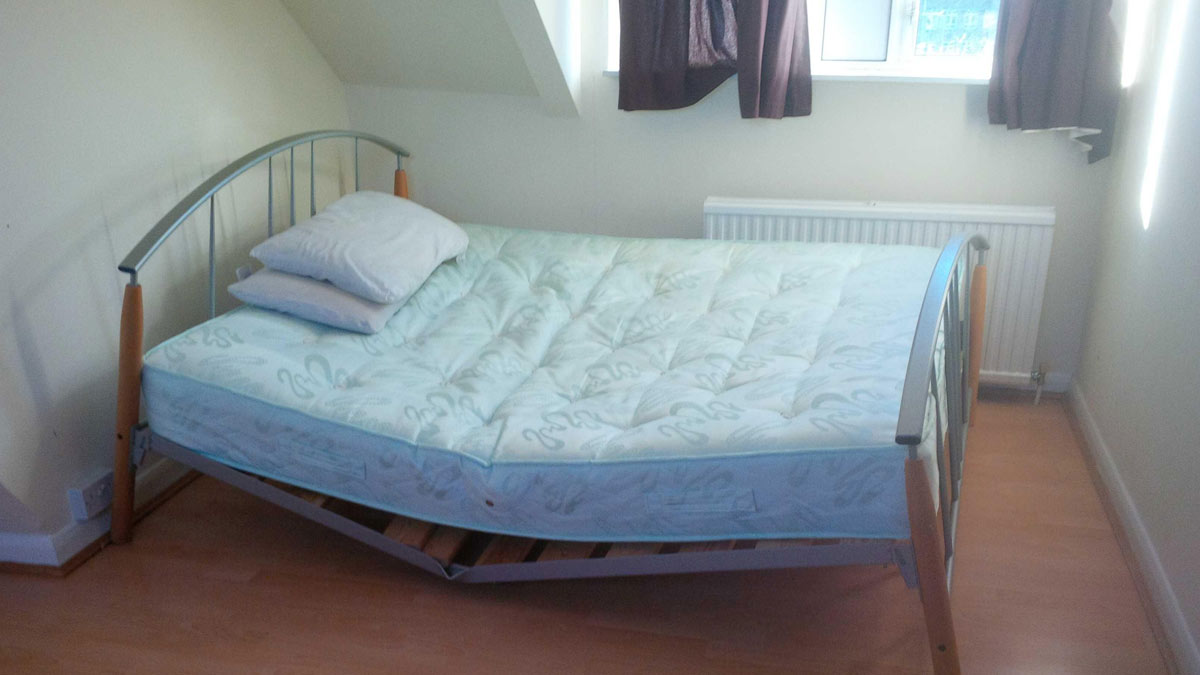 strong bed before sleep