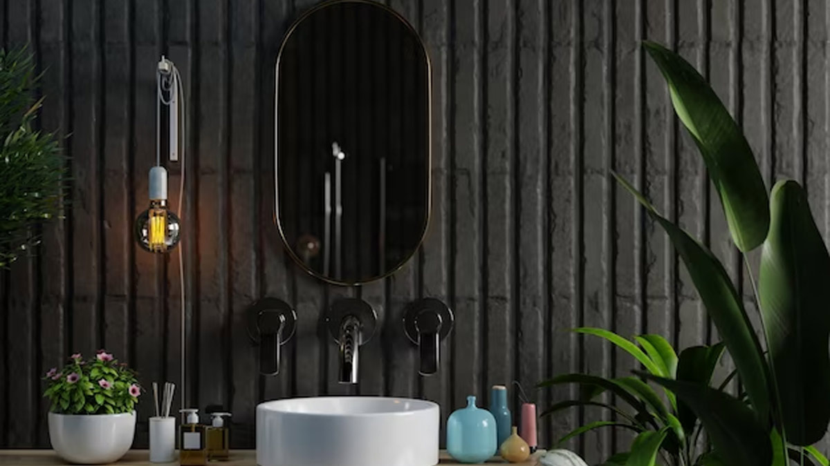 unique bathroom decor