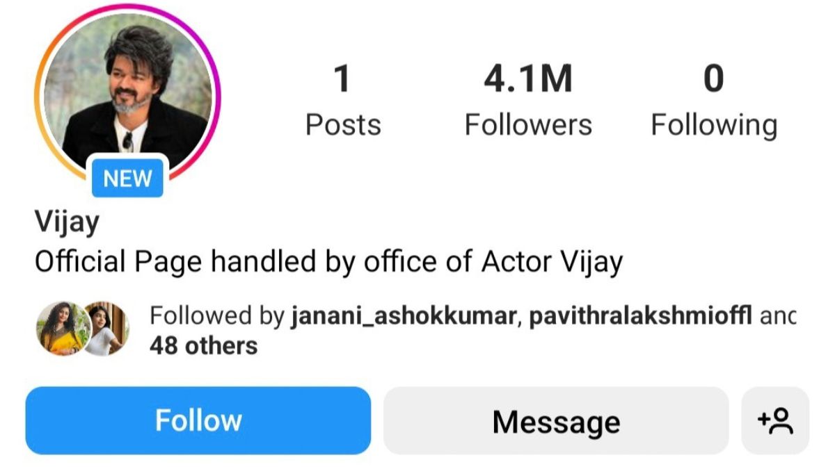vijay insta account