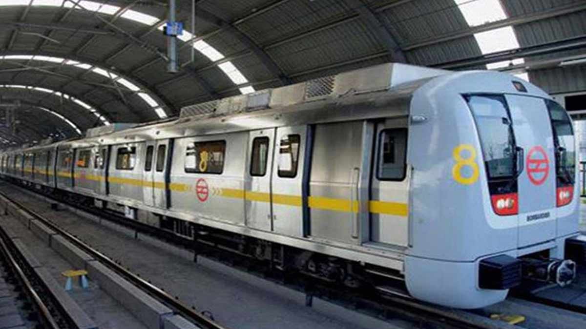 why delhi metro lines are named as different colour