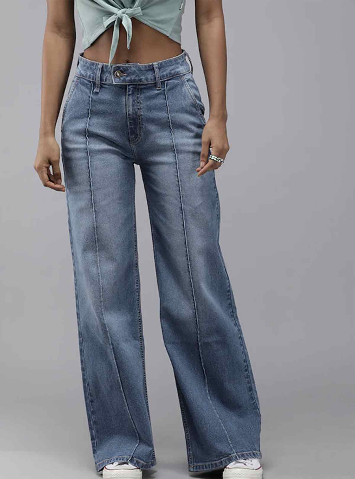High waist jeans
