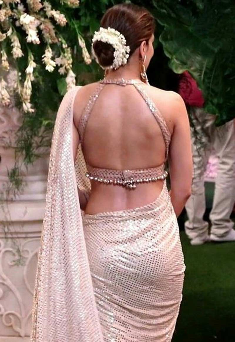 Strap Back Blouse Design