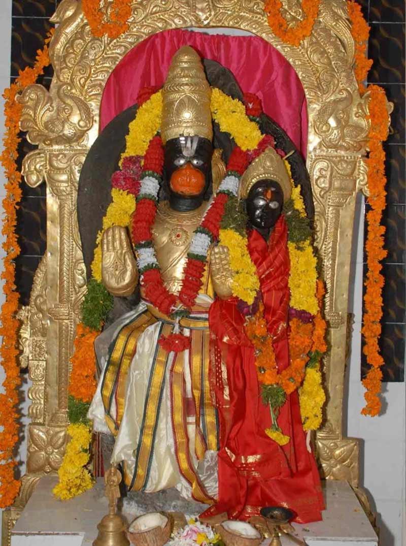 about hanuman khammam mandir