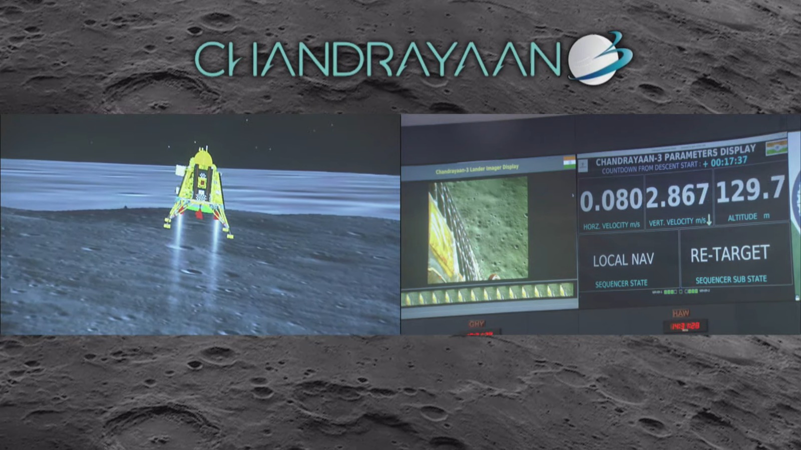 chandrayyan  landing soon