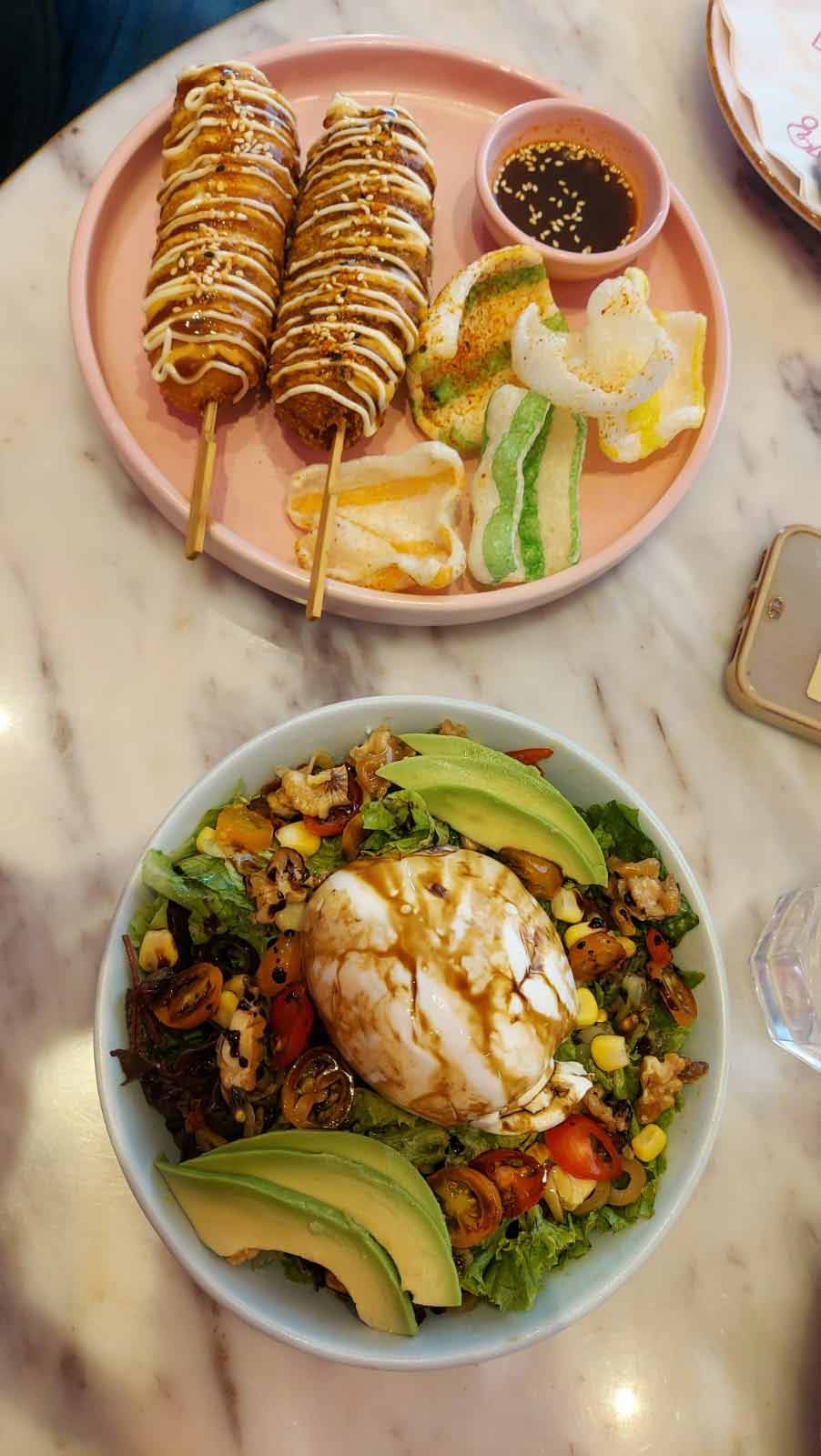 food at harajuku cafe