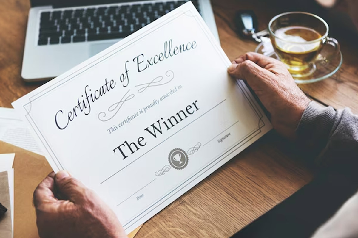how to keep your certificate