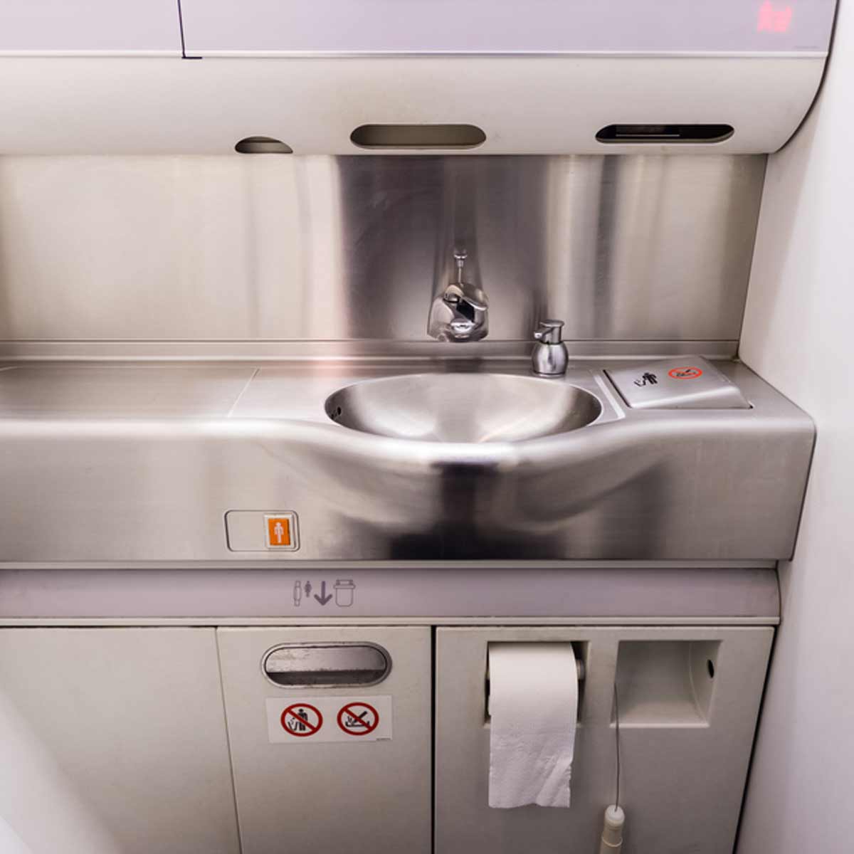 how toilet system work in aeroplane know