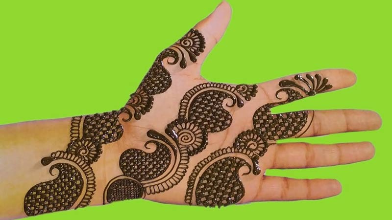 layer Design Keri Mehndi For Fingers