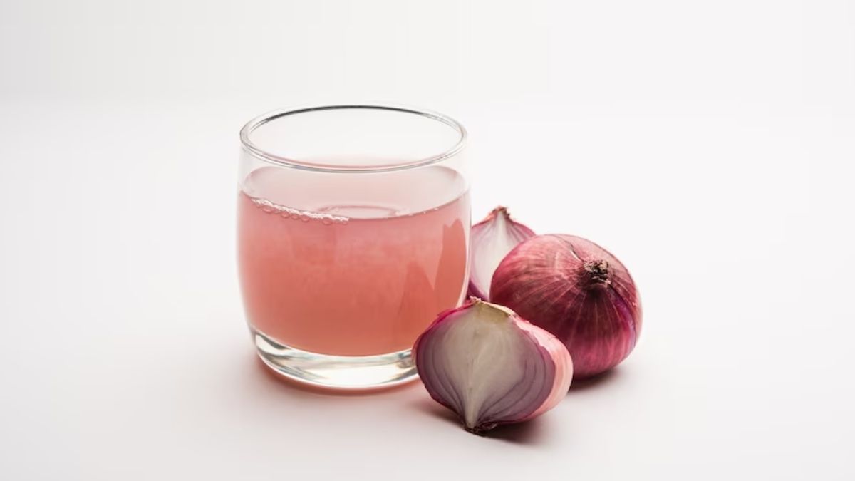 onion water for hair