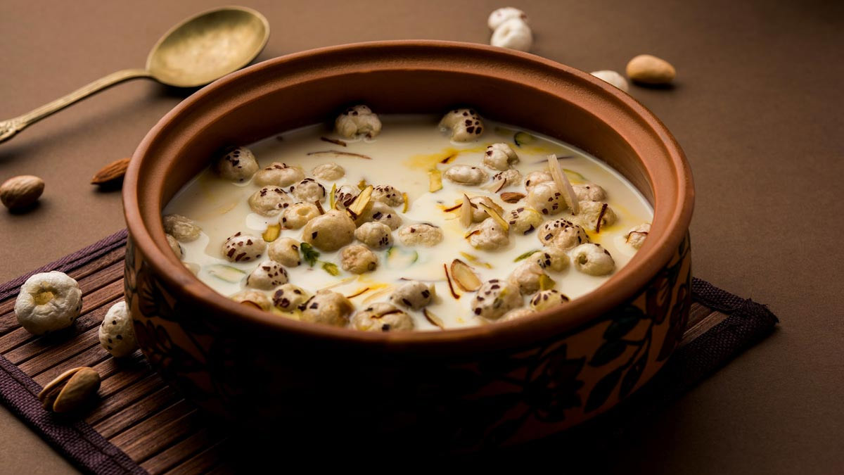 sweet makhana recipe