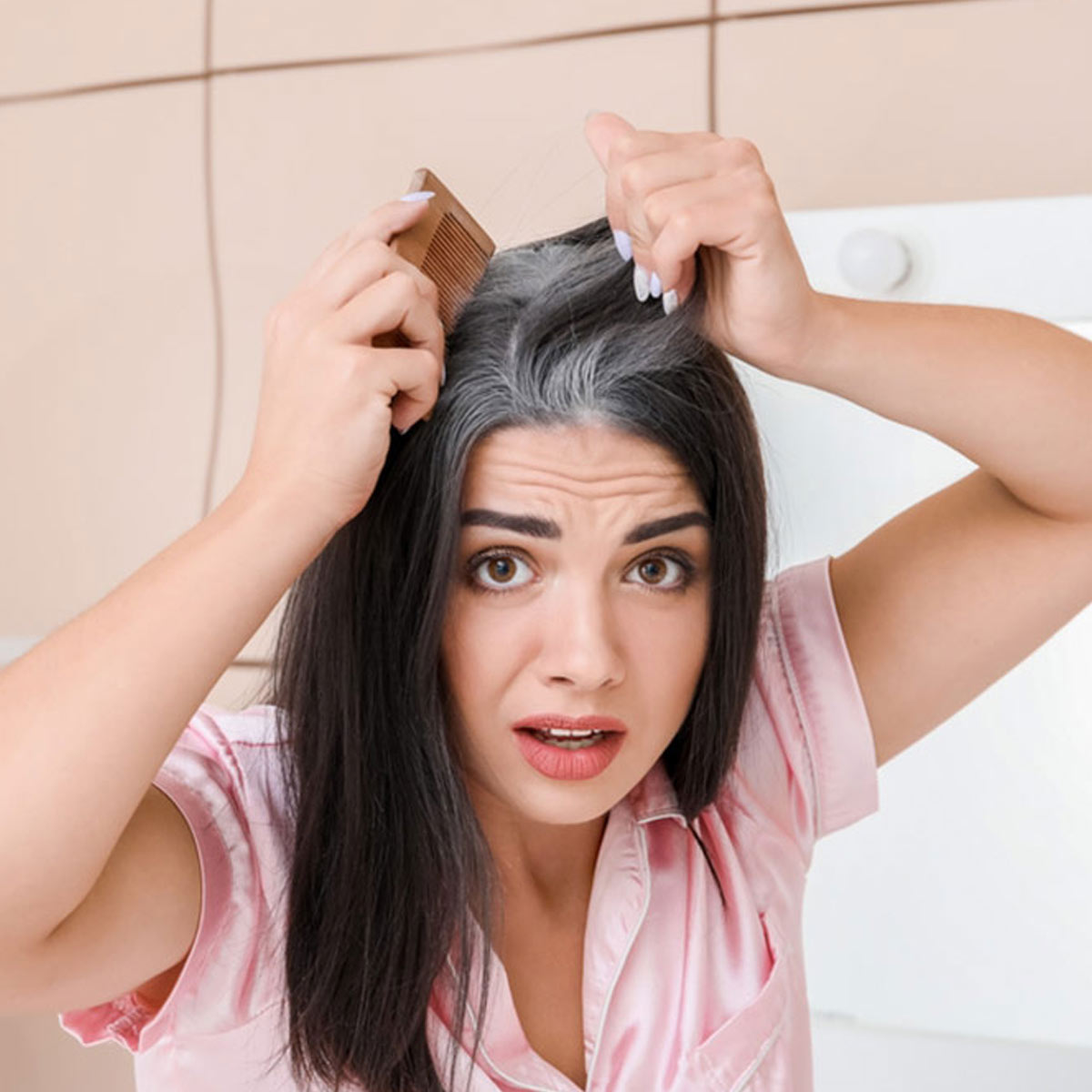 what to do for white hair problem