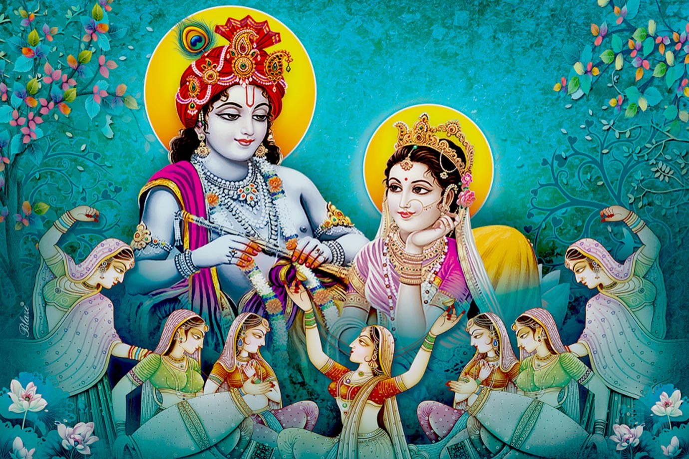 why radha worshipped with lord krishna