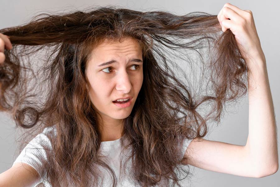 Premature hair greying