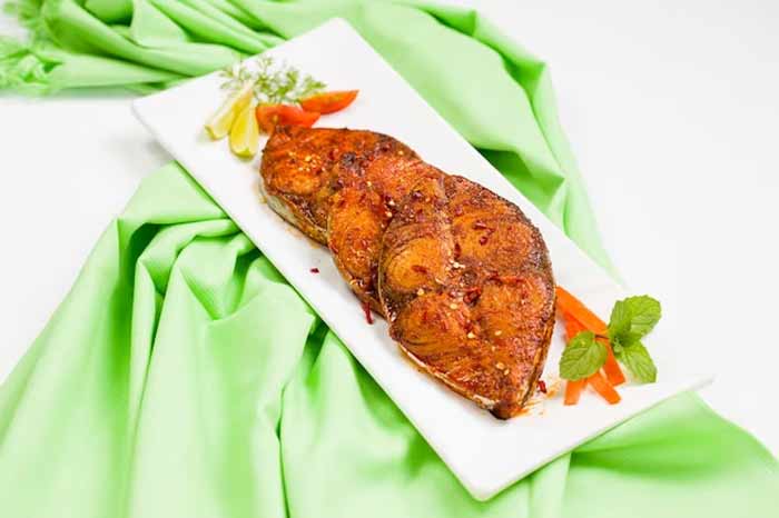 Tips to make pista crusted fish