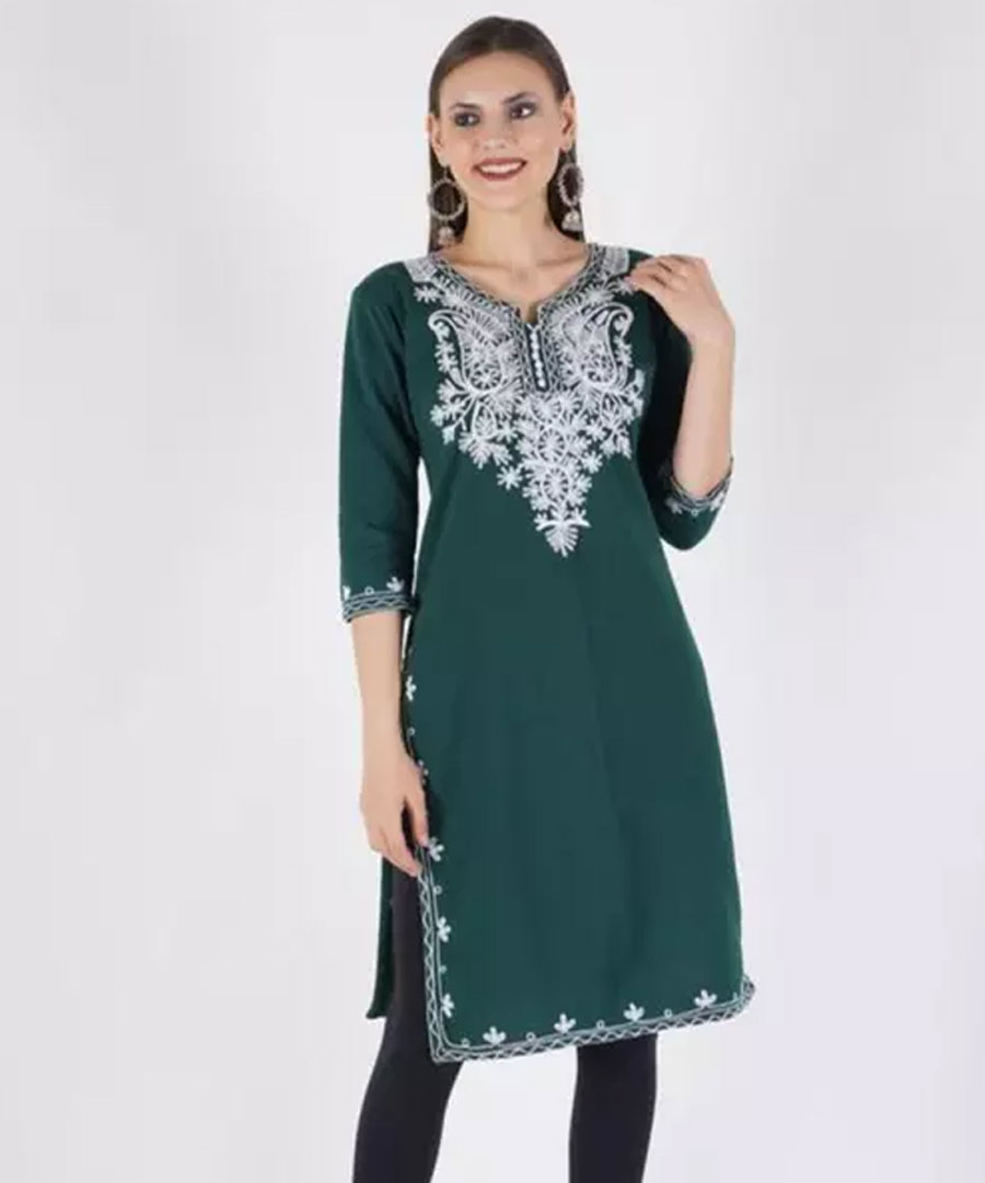 chikankari kurti