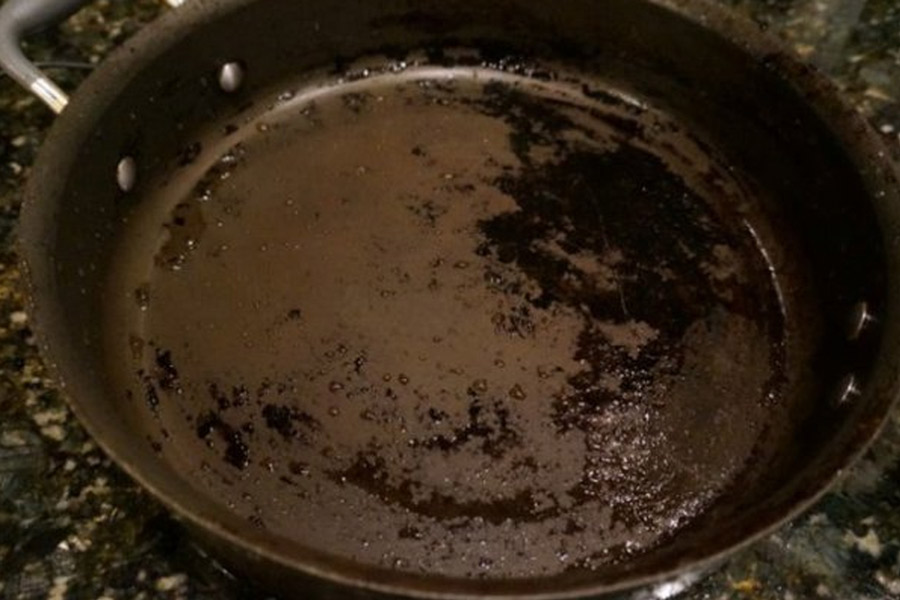 dirty non stick skillet problems
