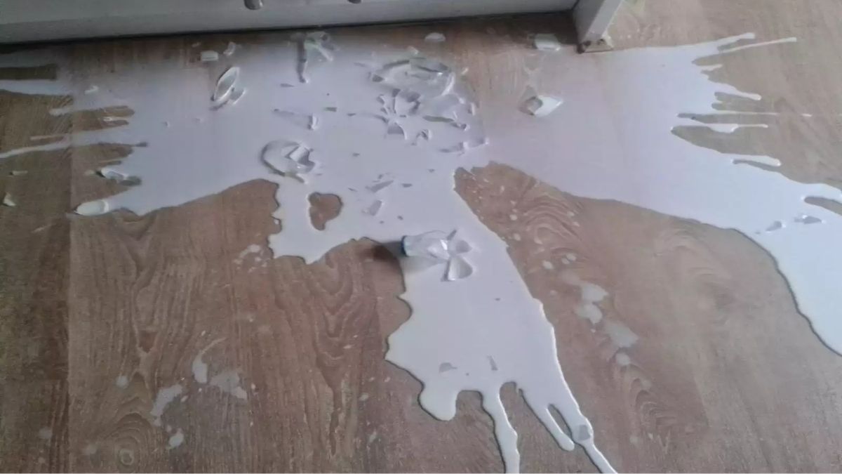 dudh gir to kya hota hai