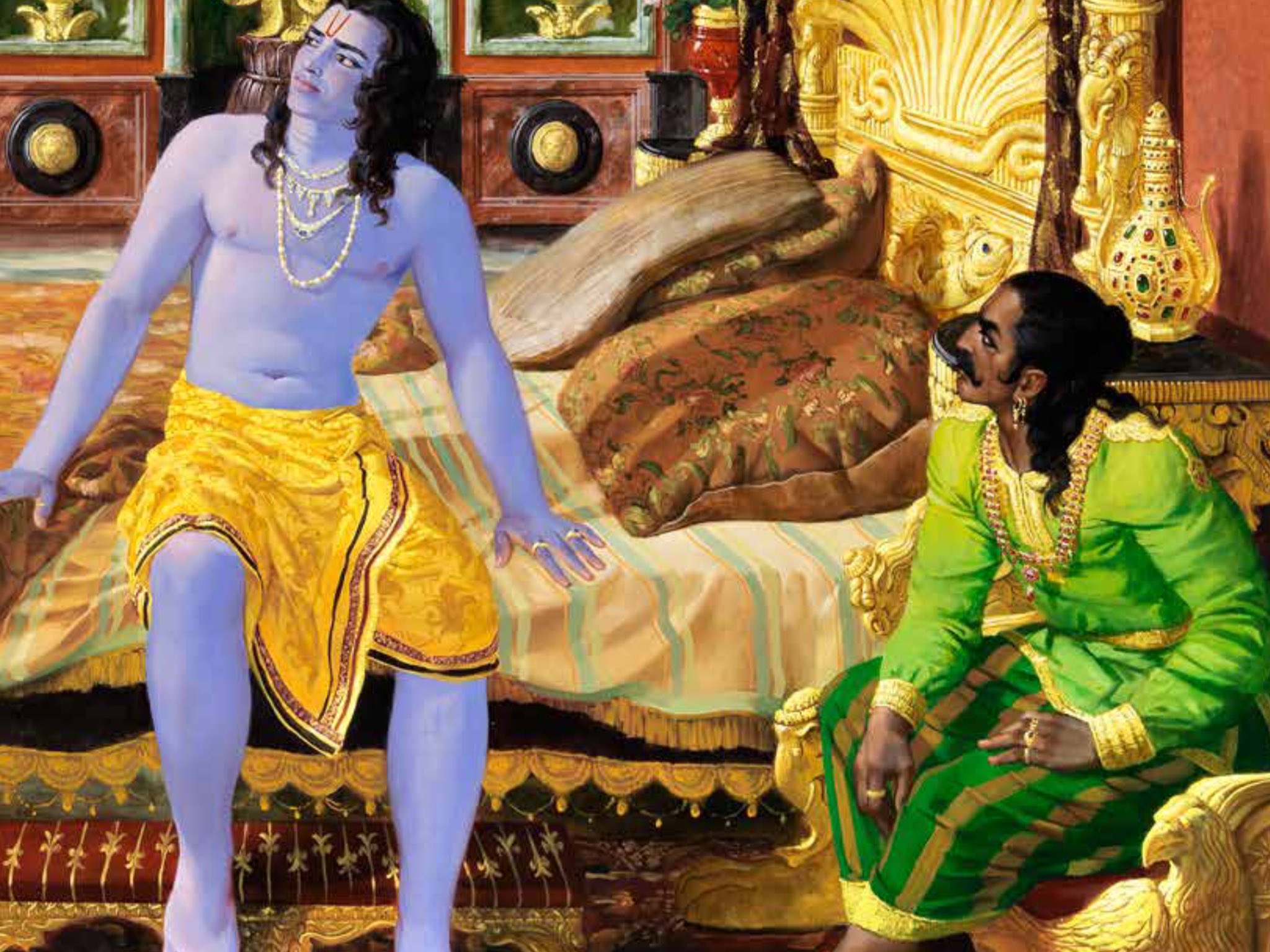 duryodhan ne bhagwan krishna ko kya sanket diya