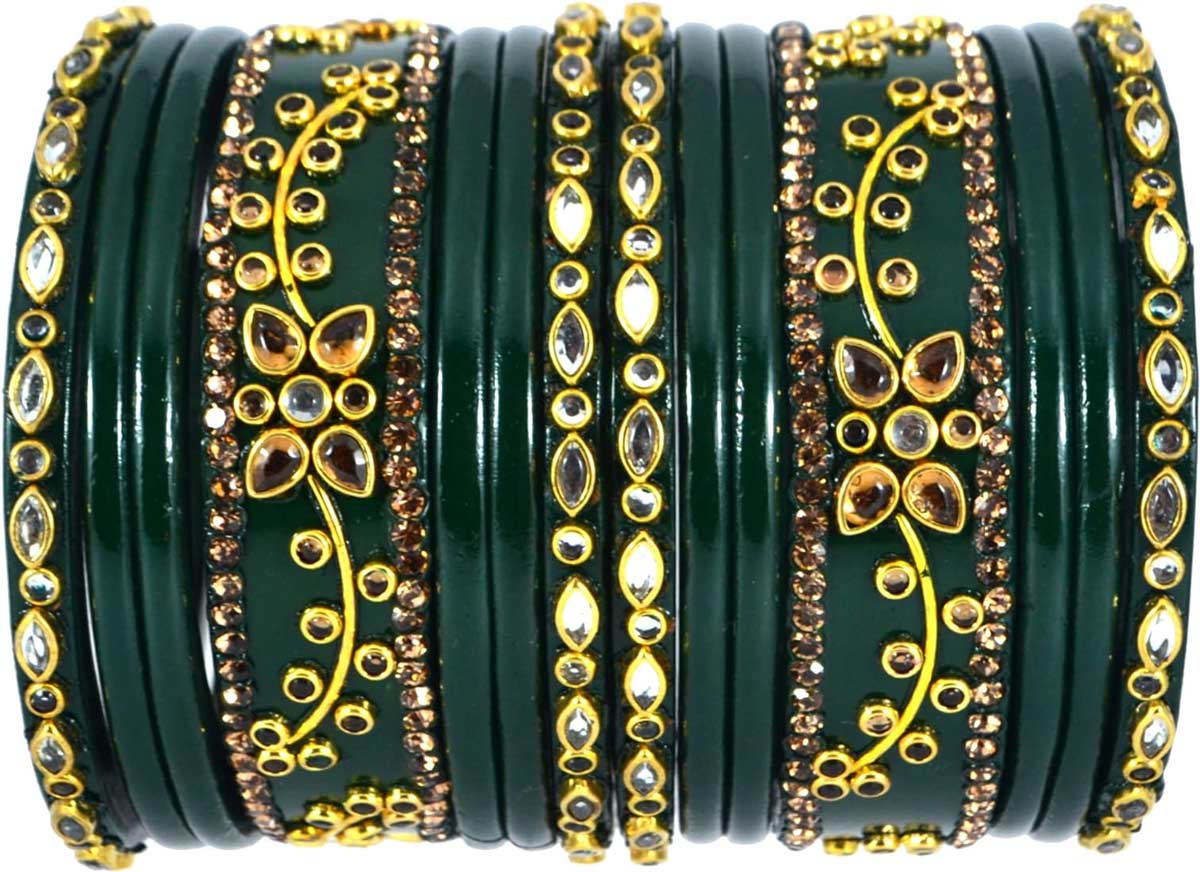 green chudi designer sets