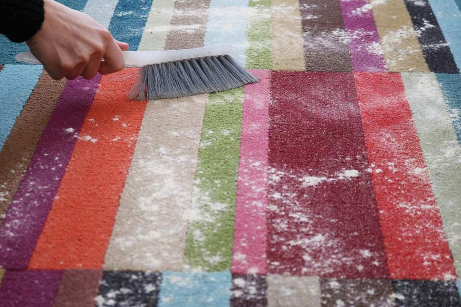 how to clean door mat at home with bleach