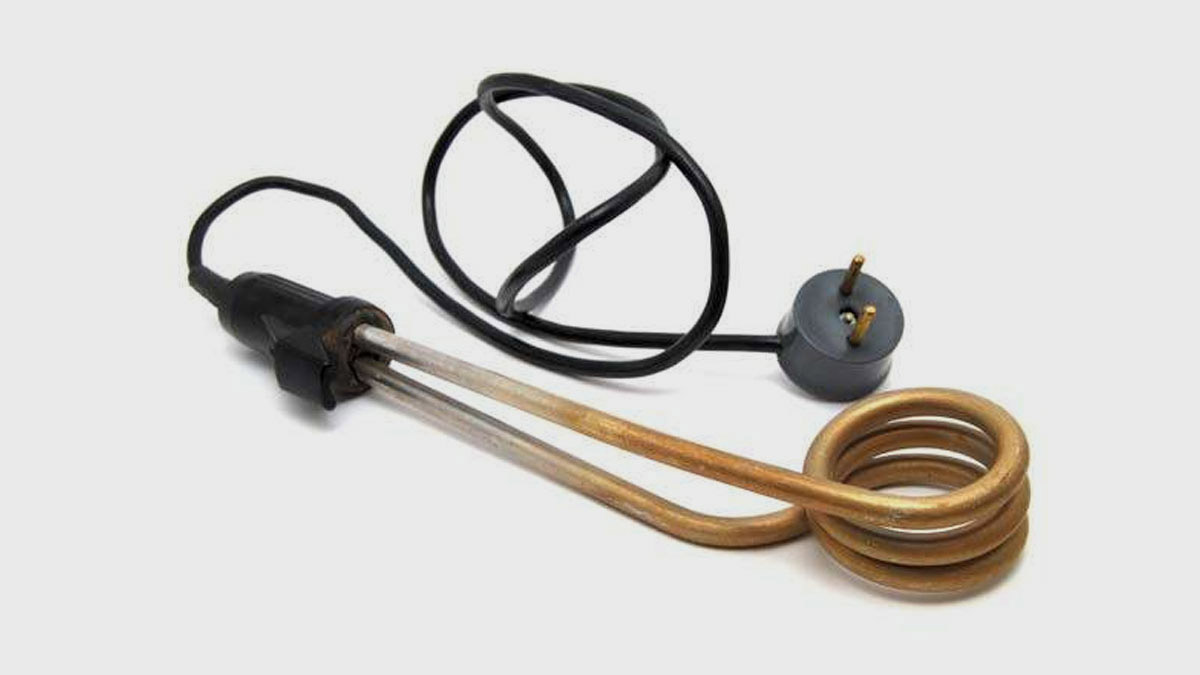 how to remove salt from rod heater