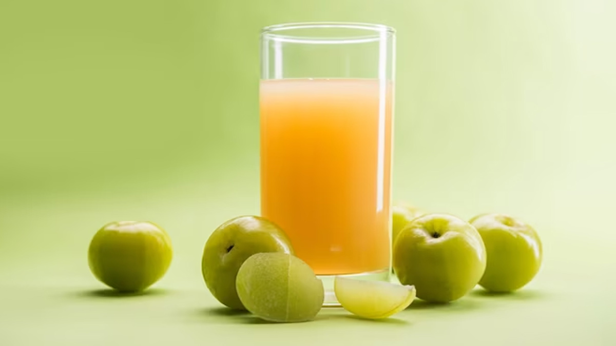 immunity amla drink homemade