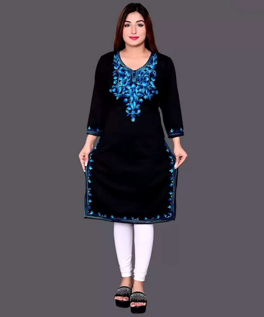 kashmiri design kurti