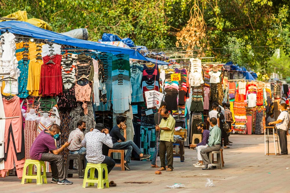 market in delhi