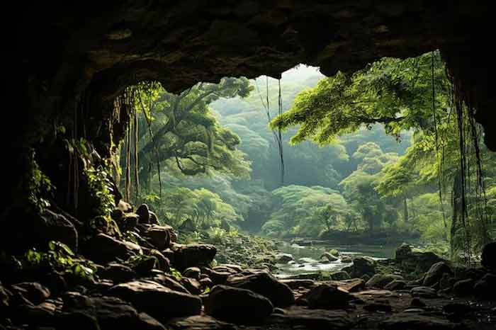 nuwara eliya cave in sri lanka