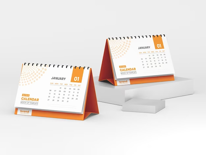 where to place calendar