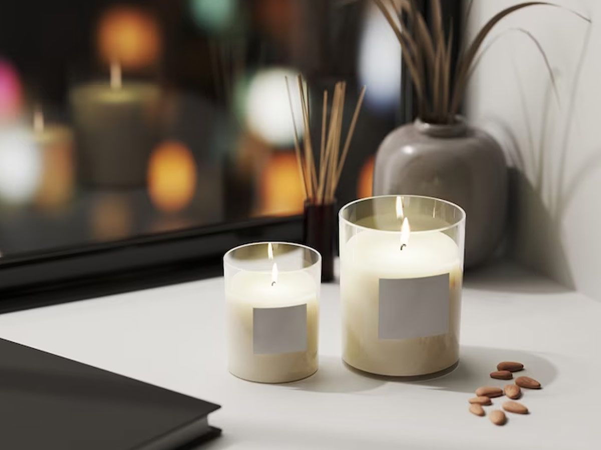 aroma candle to increse confidence