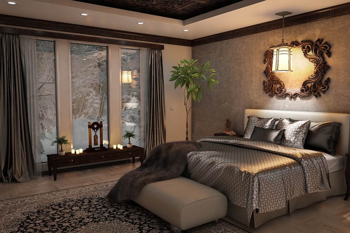 bedroom direction for couple