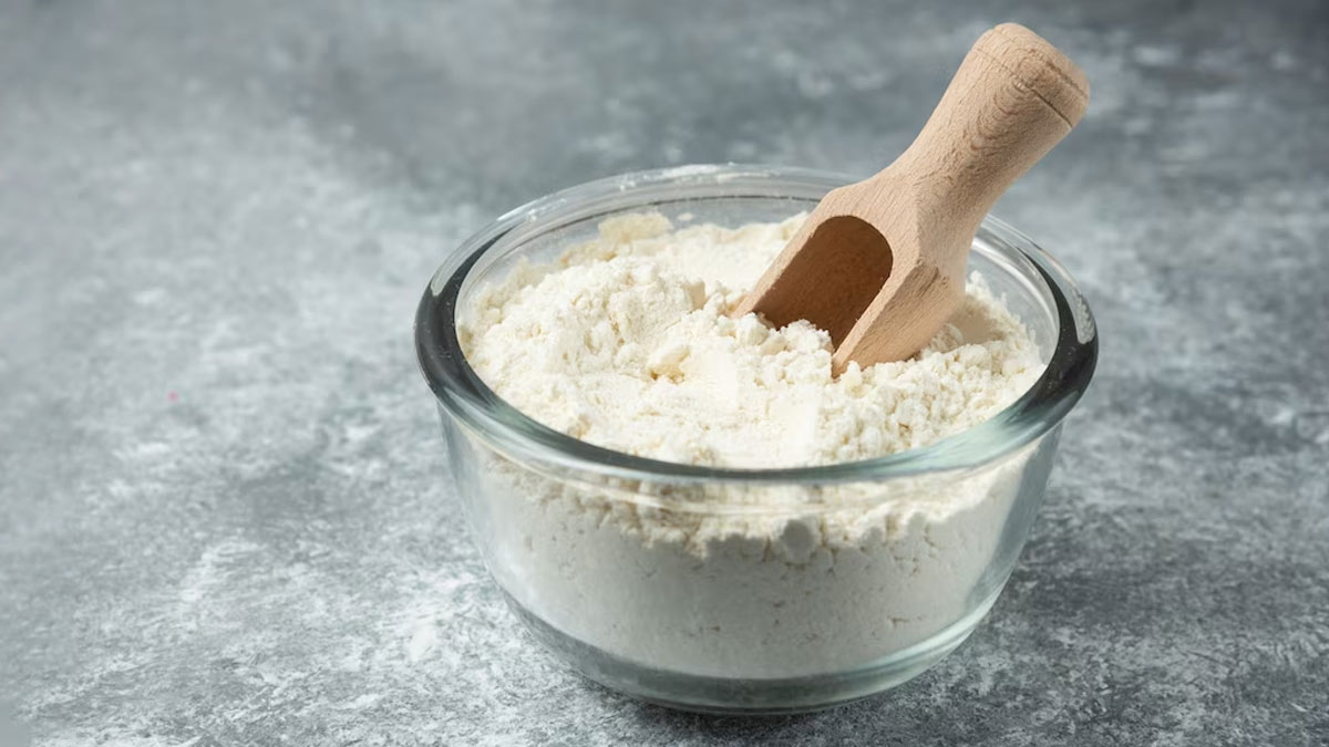 homemade scrub using besan