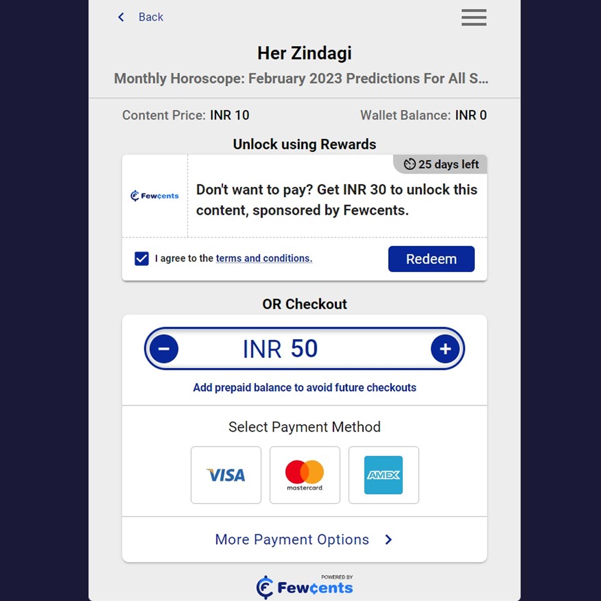 how to access paywall on herzindagi