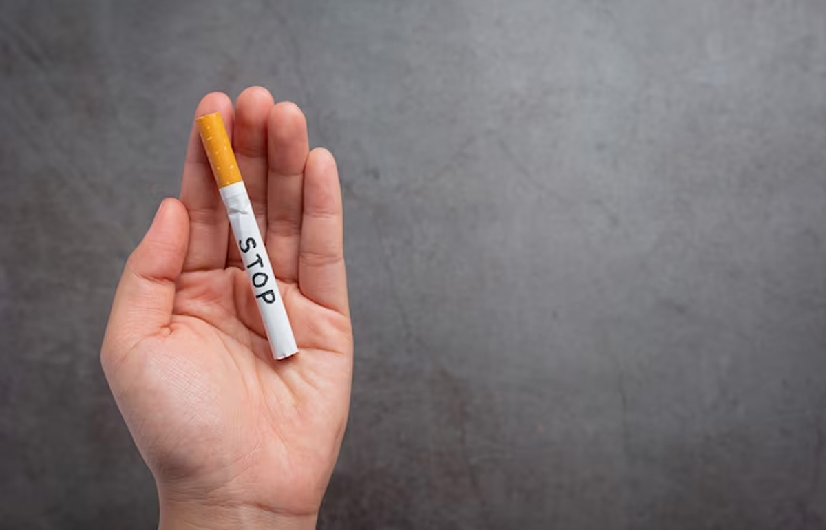 smoking turns hair grey