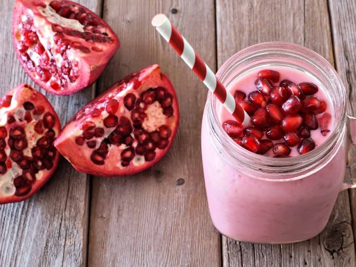 smoothie pomegranate
