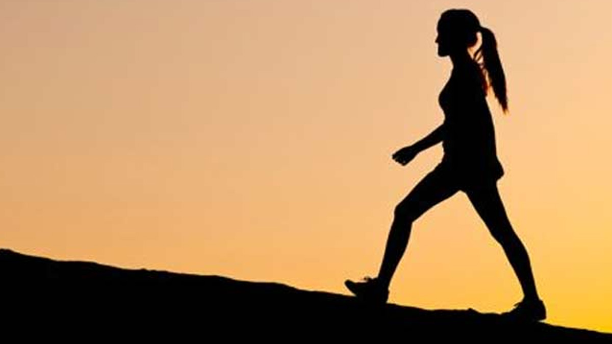 walking after dinner