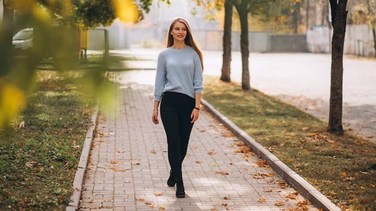 walking after dinner